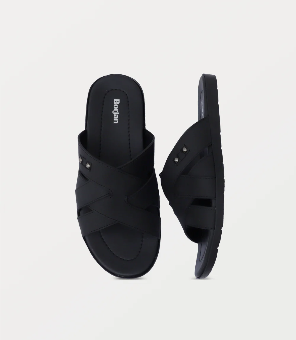 Men Slipper-BLACK - Image 4