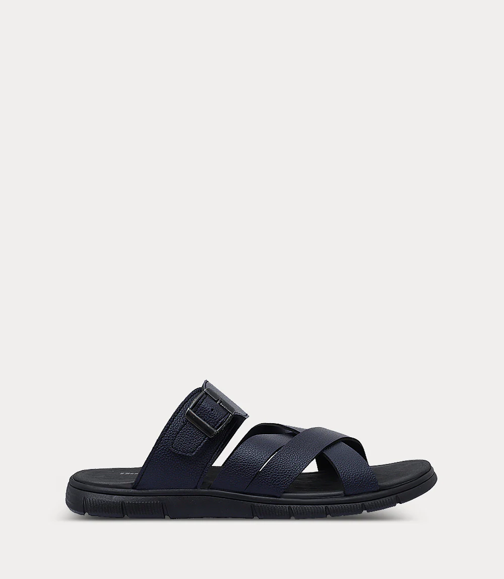 Men Slipper-NAVY BLUE