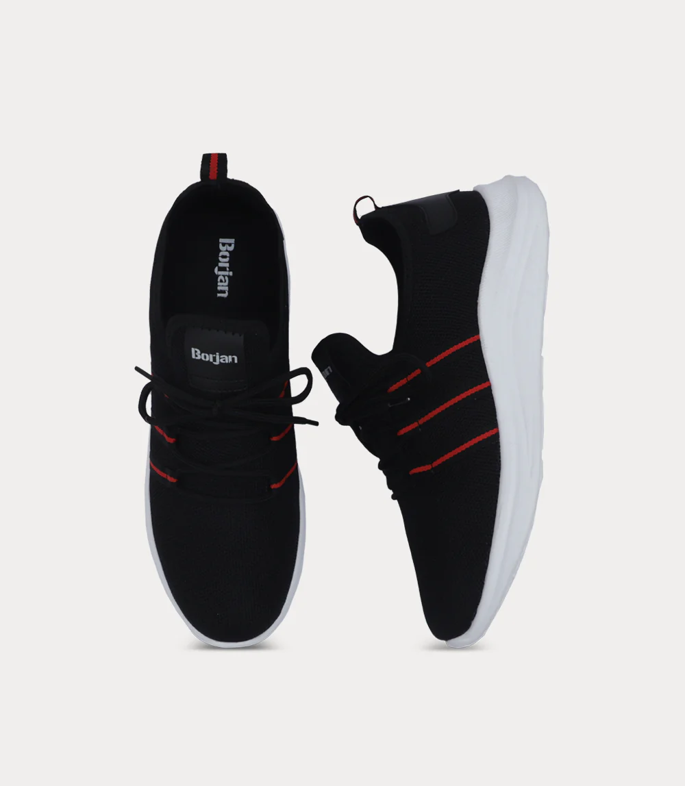 Men Sneakers-BLACK - Image 4