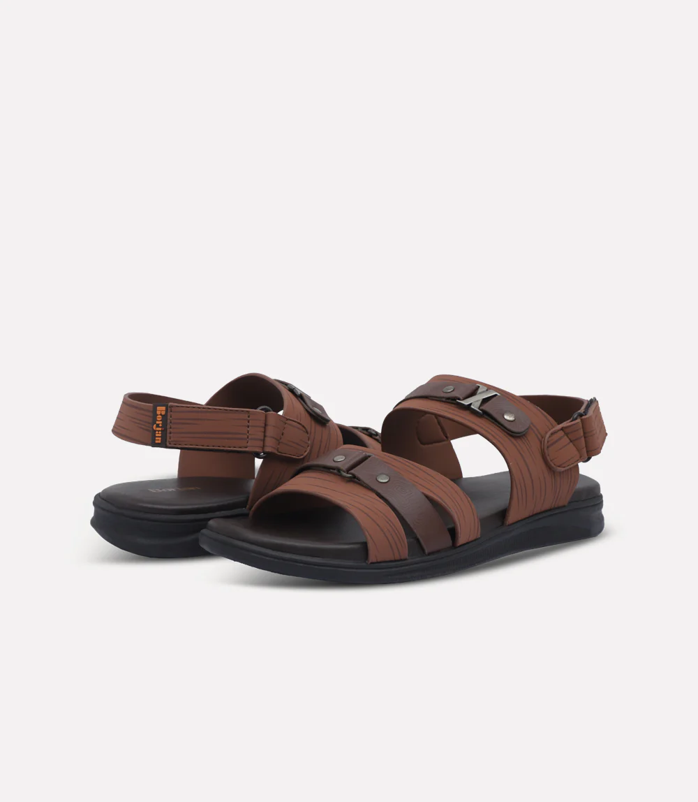 Men Sandal-BROWN - Image 3