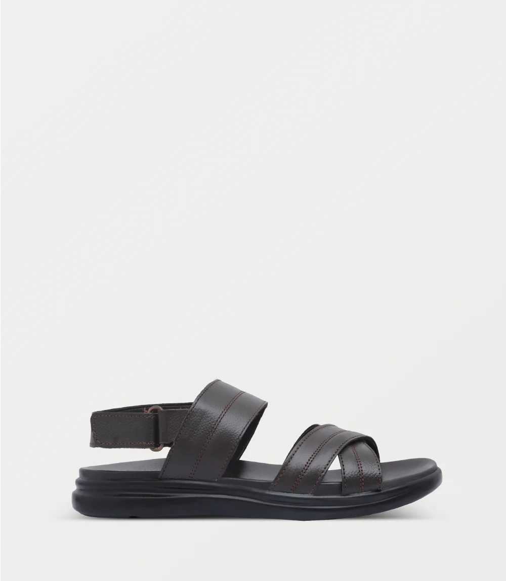 Men Sandal-ESPRESSO