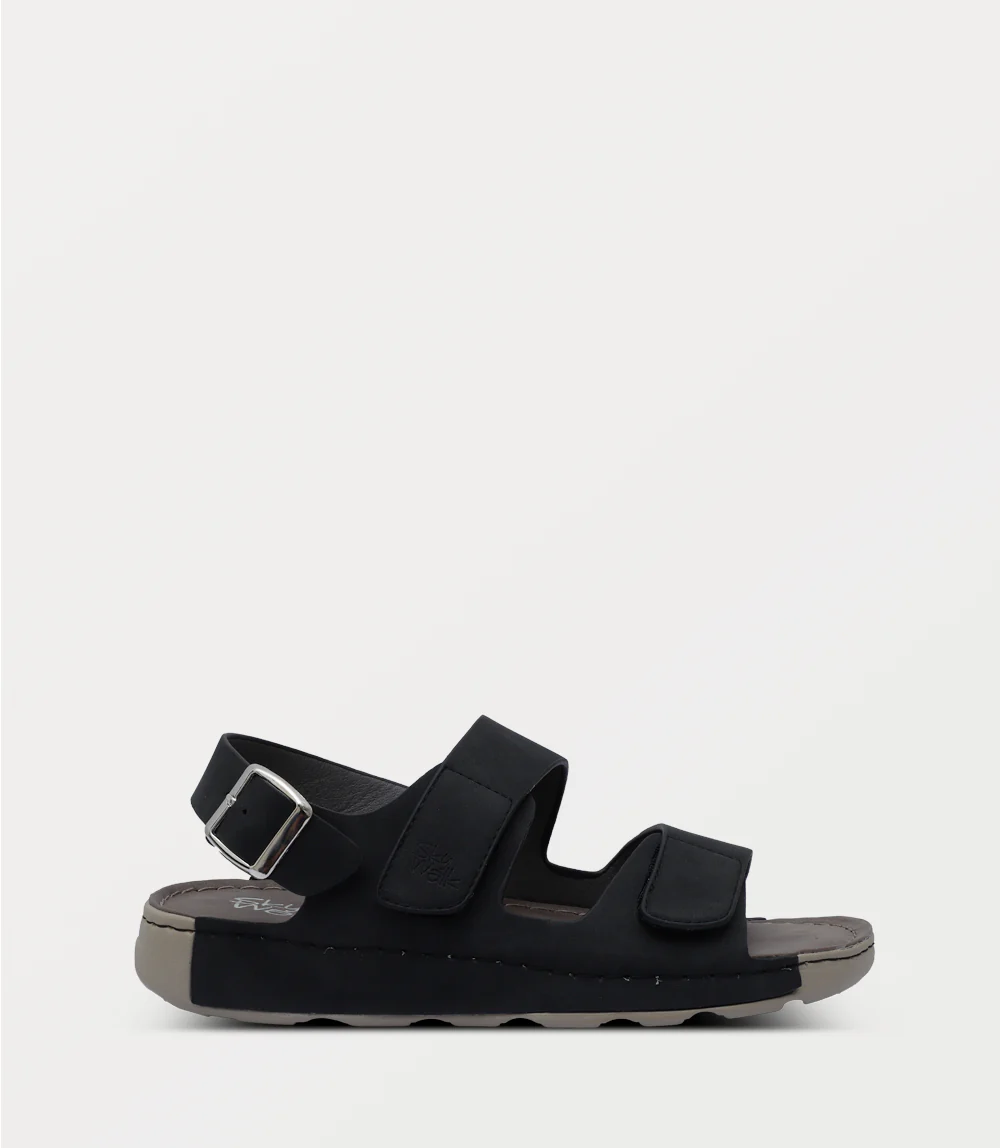 Men Sandal-BLACK
