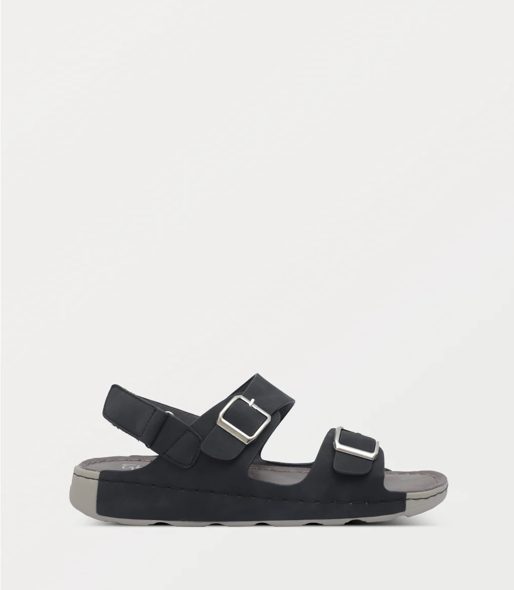 Men Sandal-BLACK