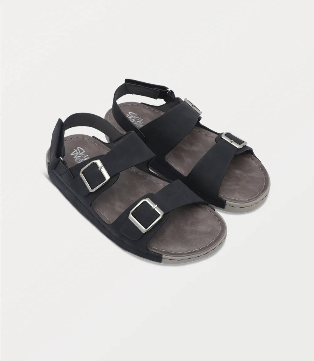 Men Sandal-BLACK - Image 2