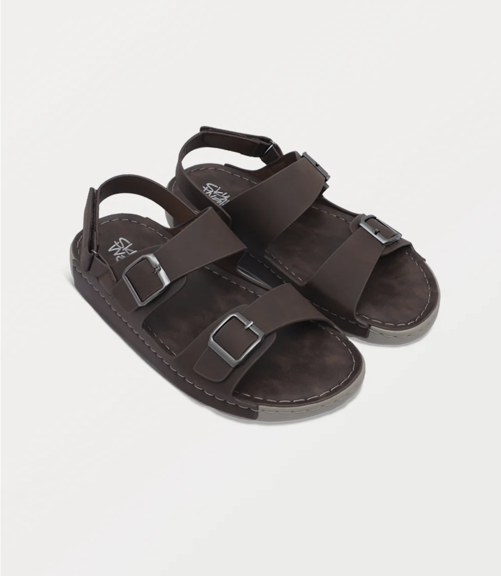 Men Sandal-COFFEE - Image 2