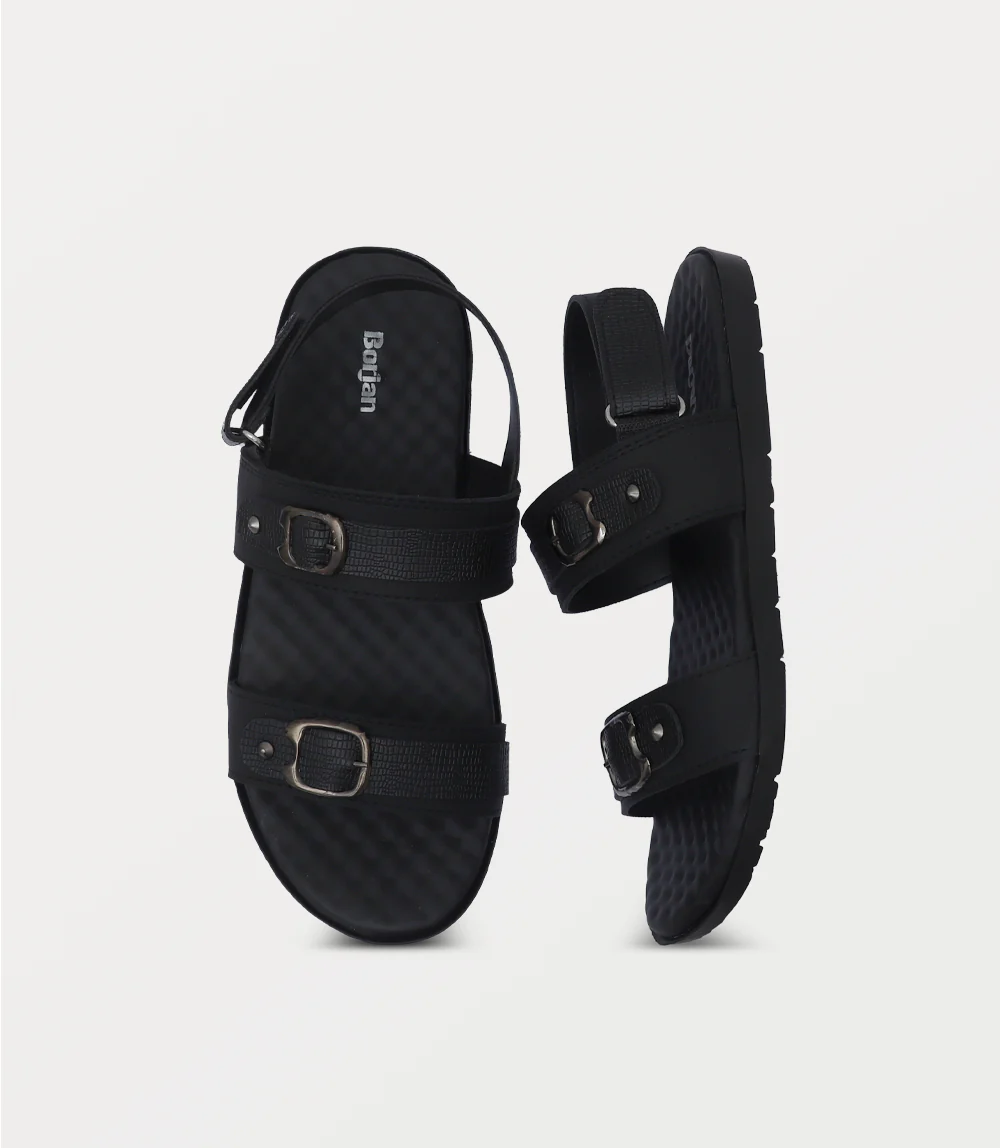 Men Sandal-BLACK - Image 4