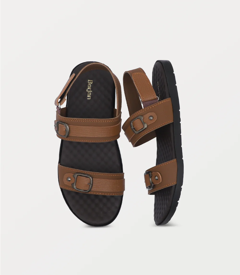 Men Sandal-BROWN - Image 4