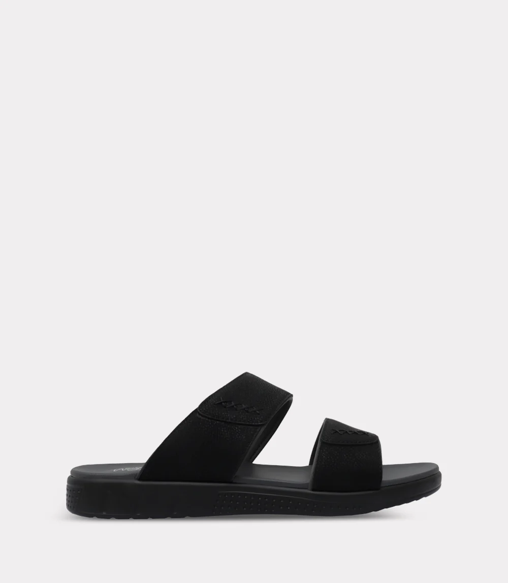 Men Slipper-JET BLACK