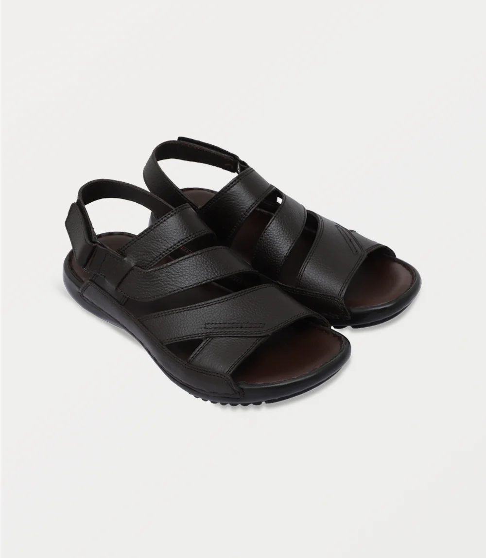 Men Sandal-ESPRESSO - Image 2