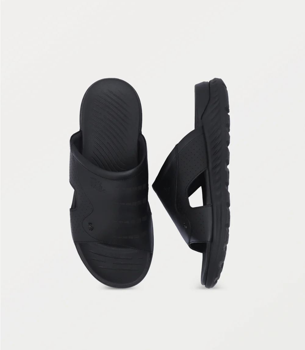 Men Slipper-BLACK - Image 4