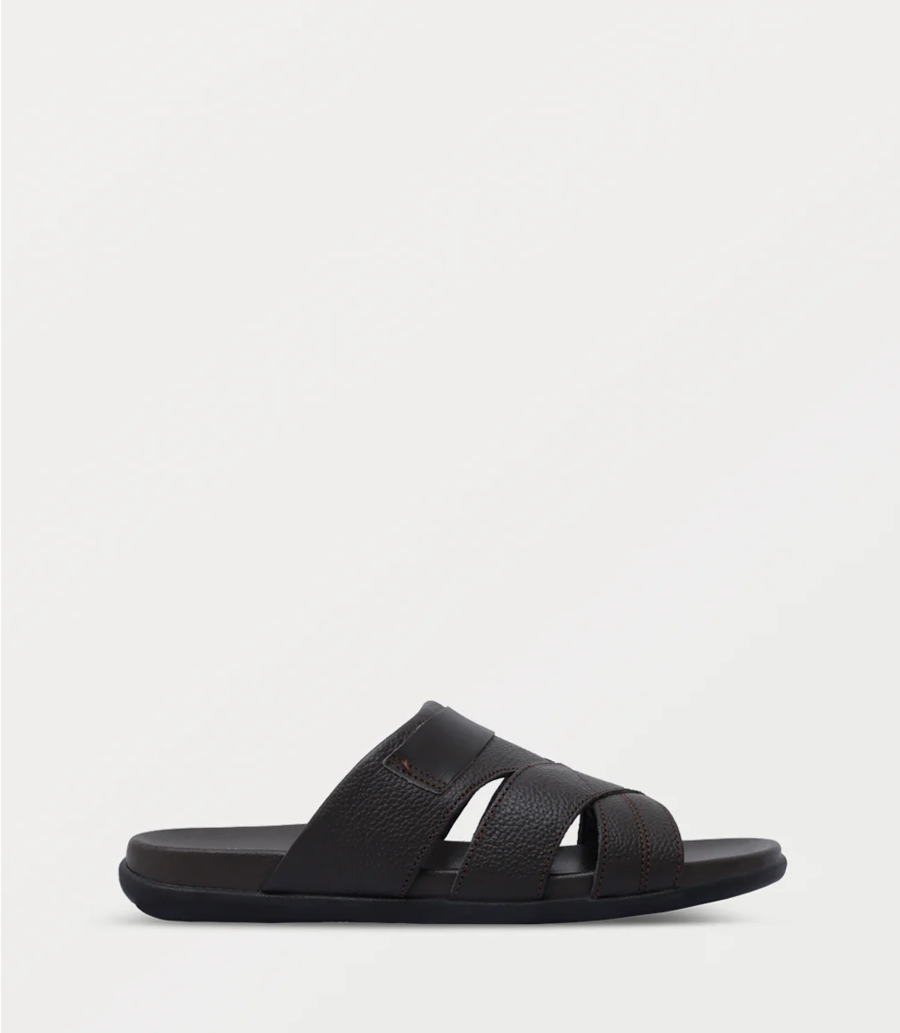 Men slipper-ESPRESSO