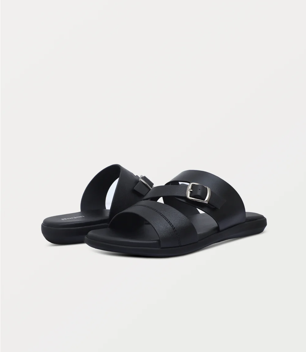 Men Slipper-BLACK - Image 3