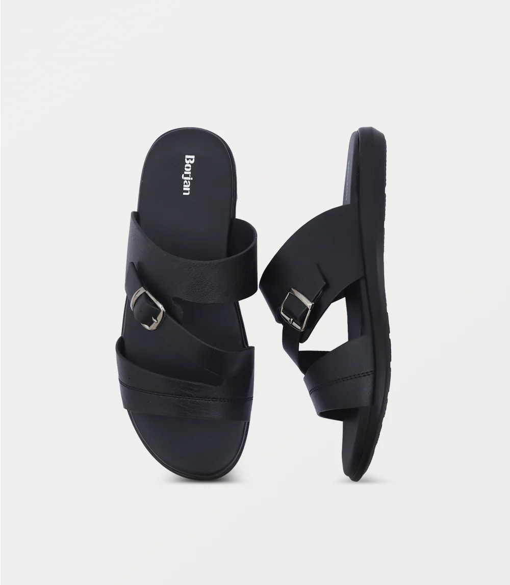 Men Slipper-BLACK - Image 4