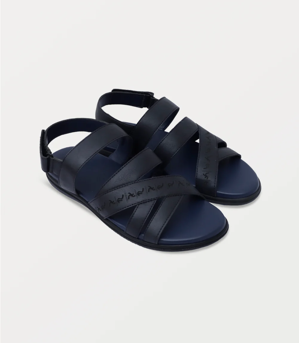 Men Sandal-CHARCOAL G - Image 2