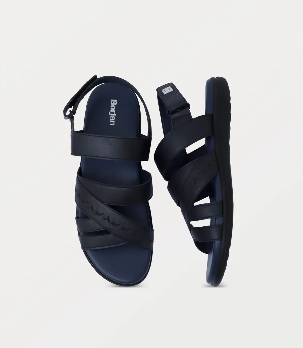 Men Sandal-CHARCOAL G - Image 4