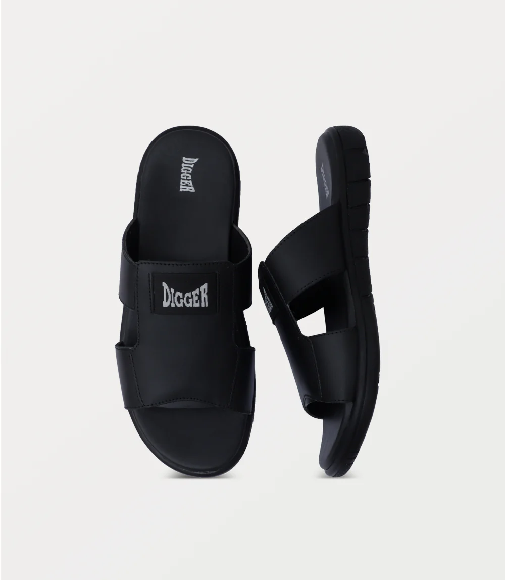 Men Slipper-BLACK - Image 4