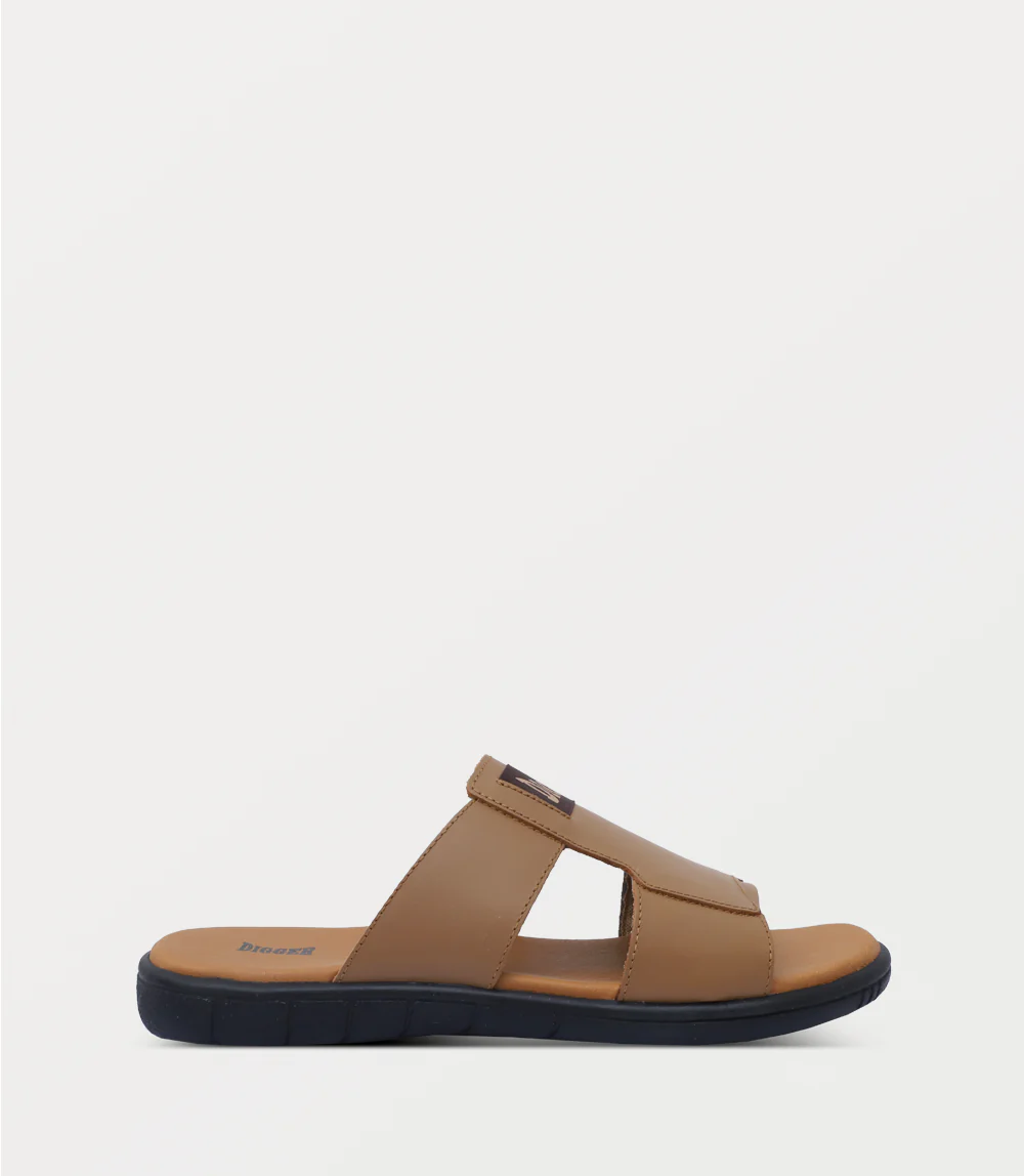 Men Slipper-DARK BEIGE
