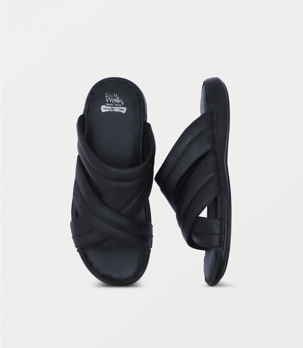 Men Slipper-BLACK - Image 4