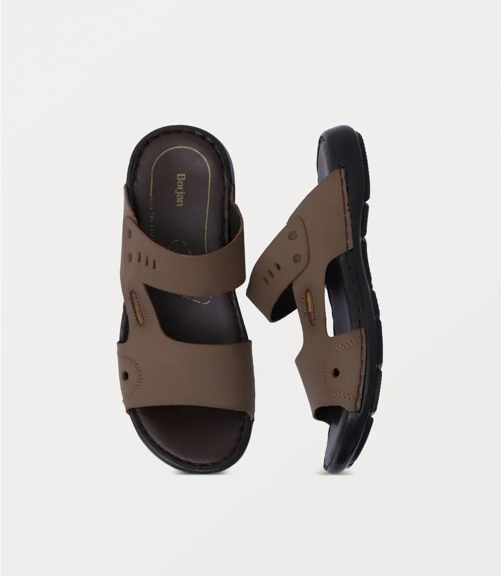 Men Slipper-BROWN - Image 4