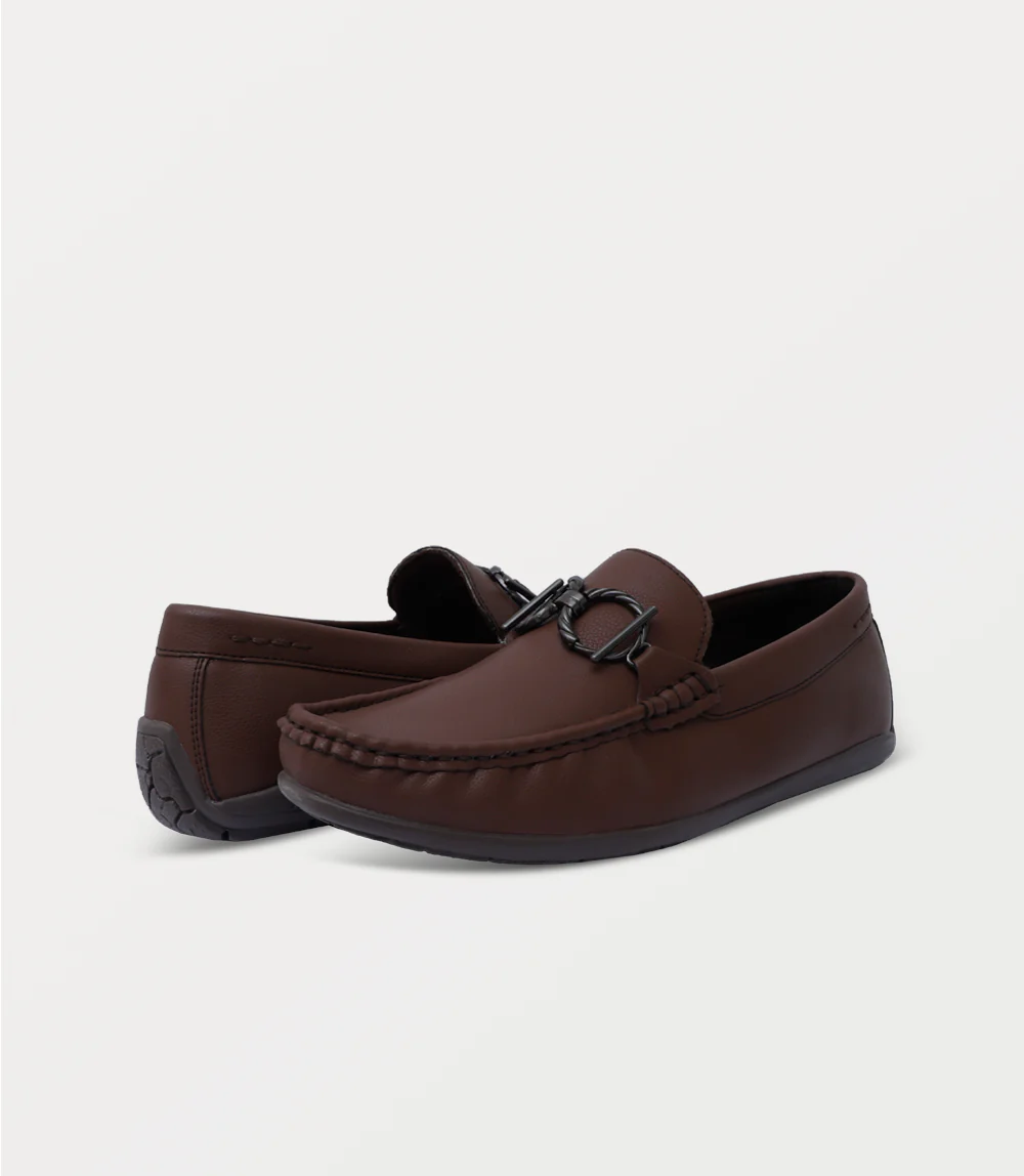 Men Moccasin-BROWN - Image 3