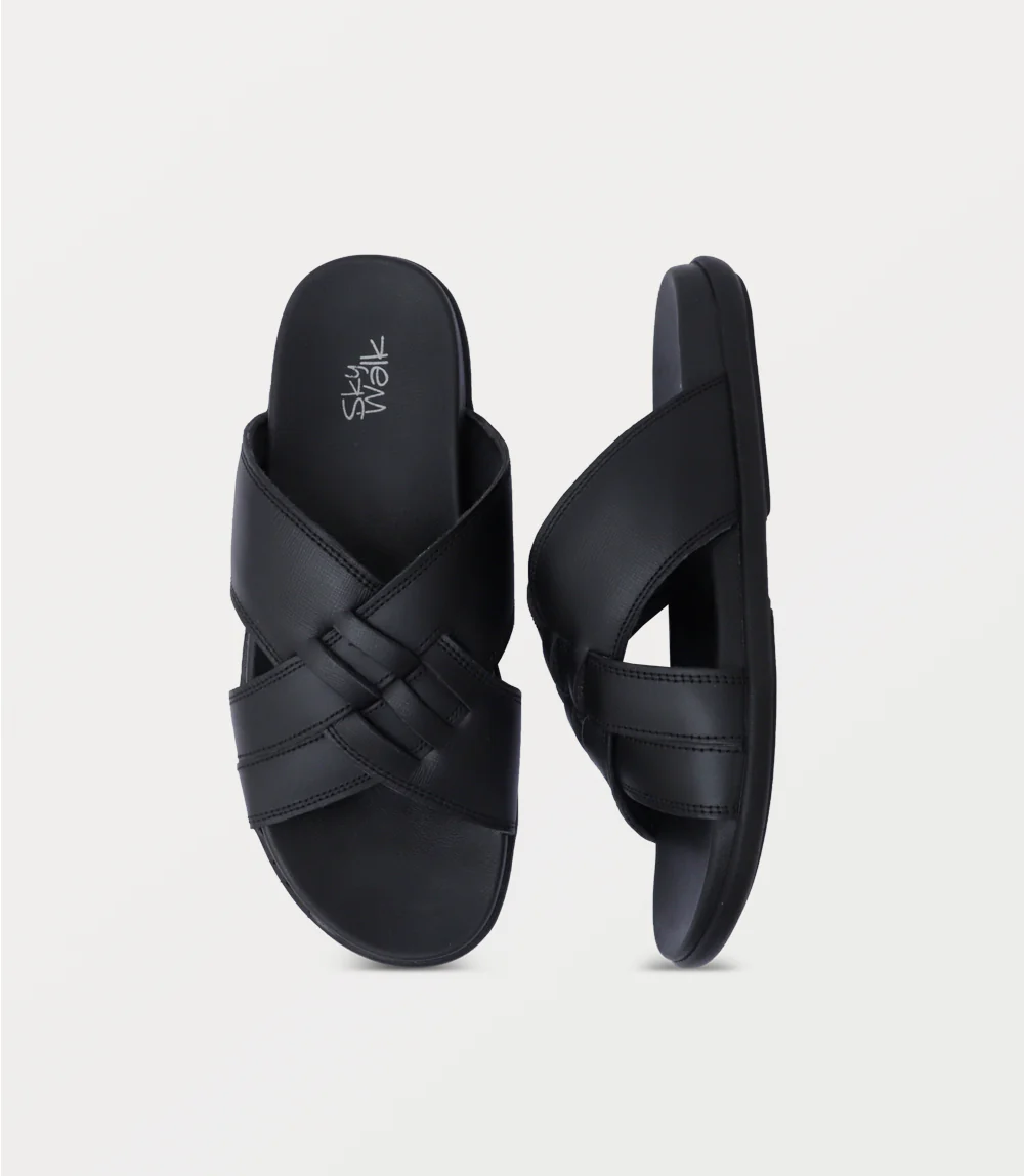 Men Slipper-BLACK - Image 4