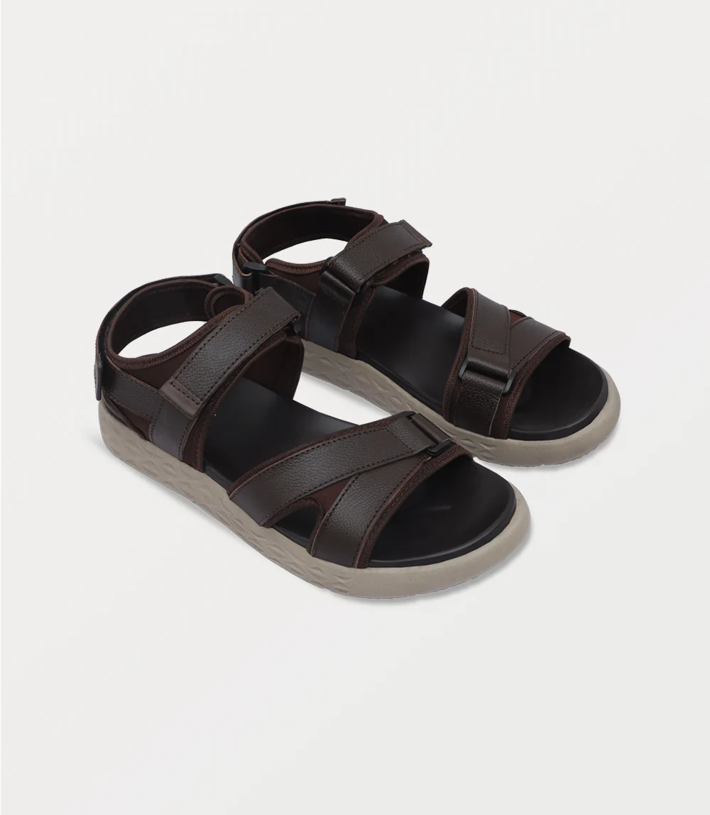 Men Sandal-BROWN - Image 2