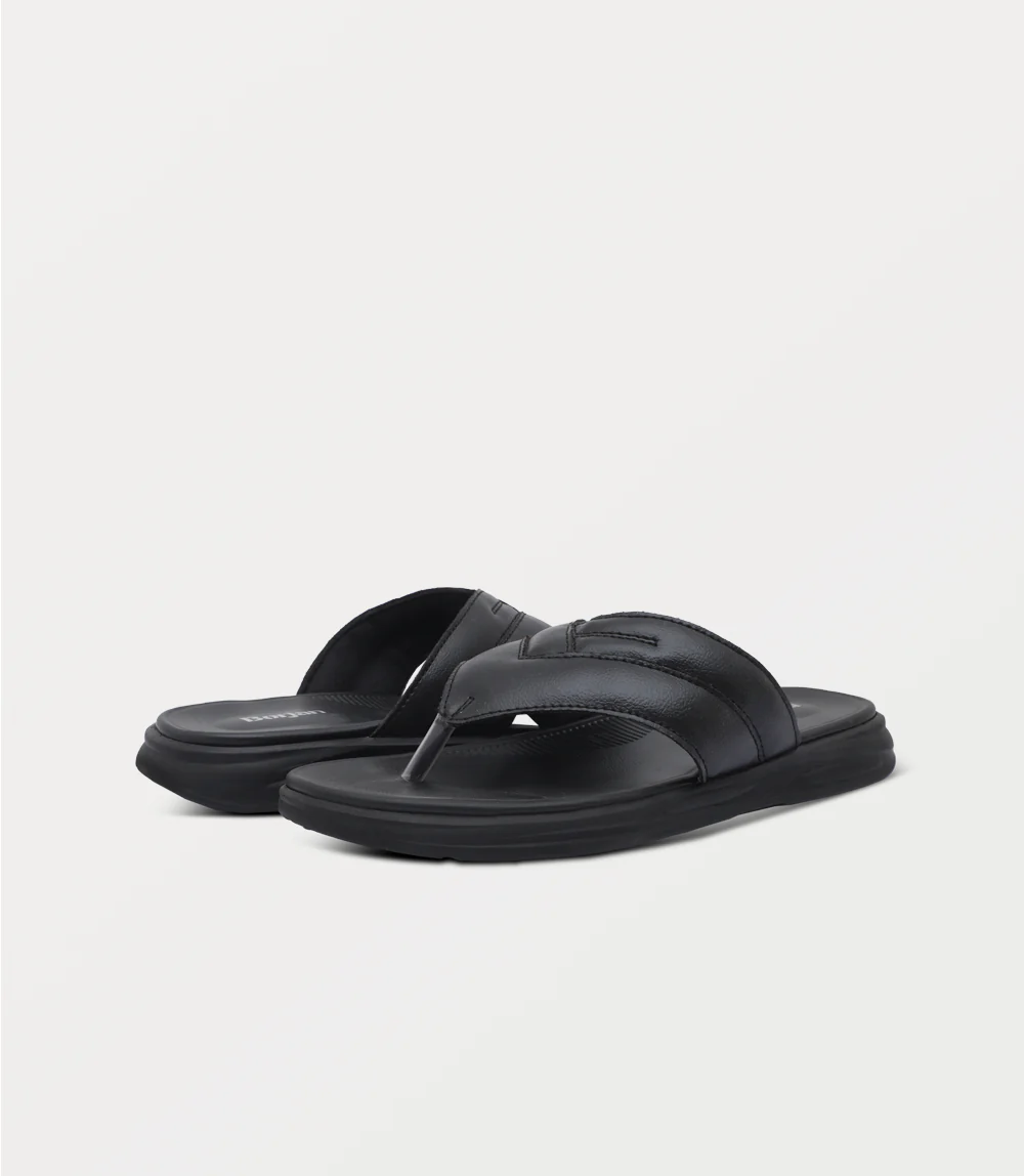 Men Chappal-BLACK - Image 3