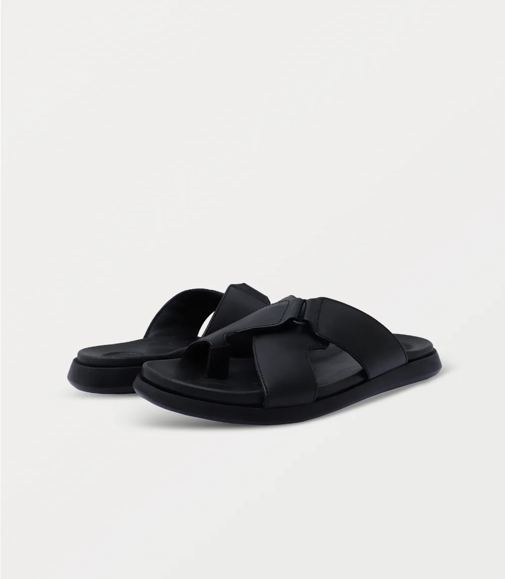 Men Chappal-BLACK - Image 3