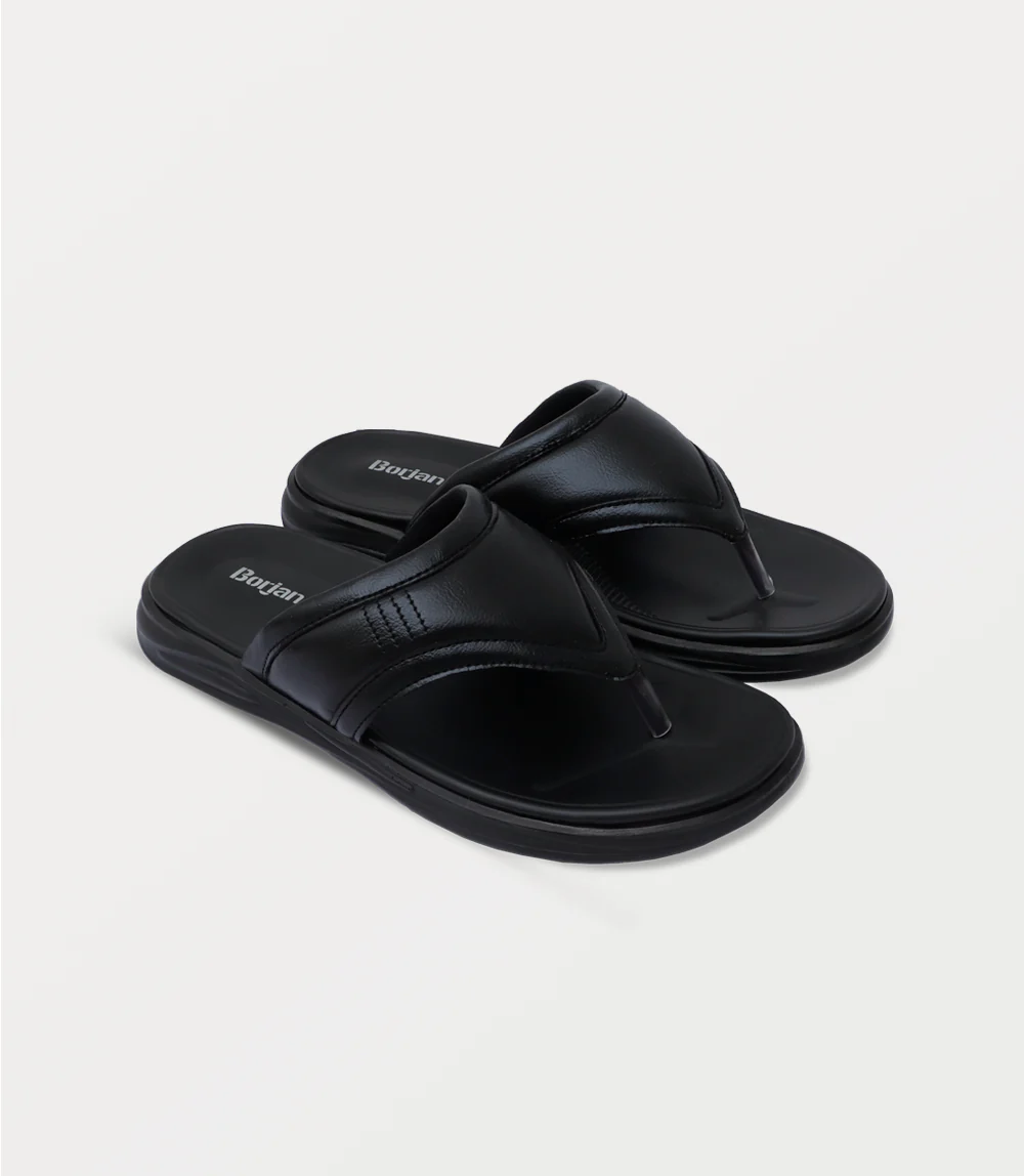 Men Chappal-BLACK - Image 2
