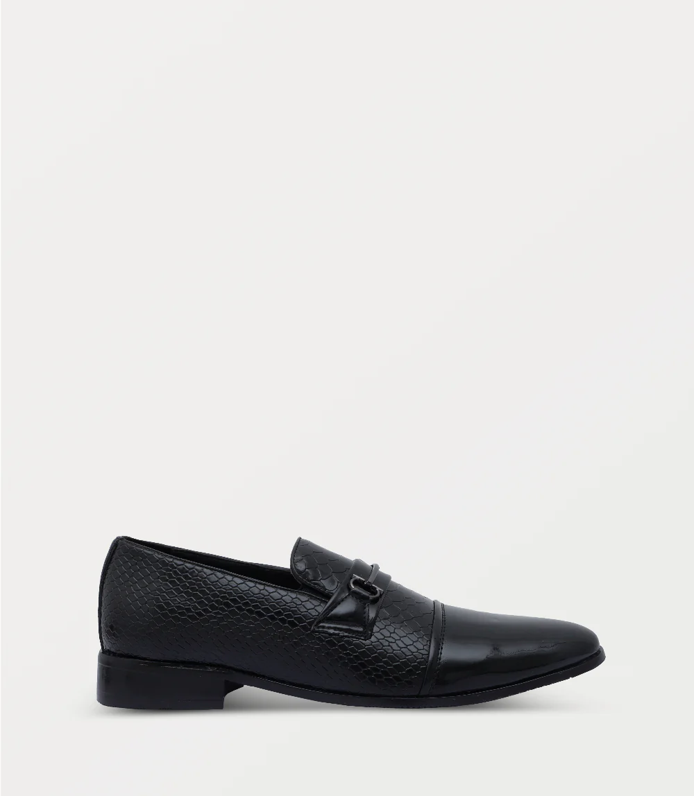 Men Slip On-BLACK