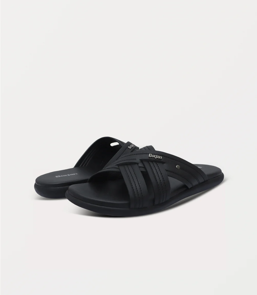 Men Slipper-BLACK - Image 3