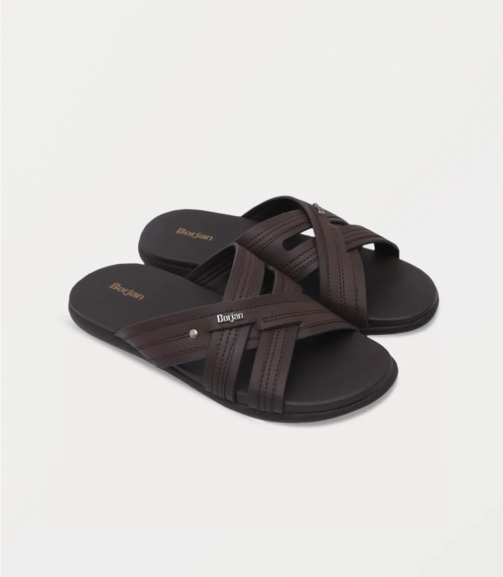 Men Slipper-BROWN - Image 2