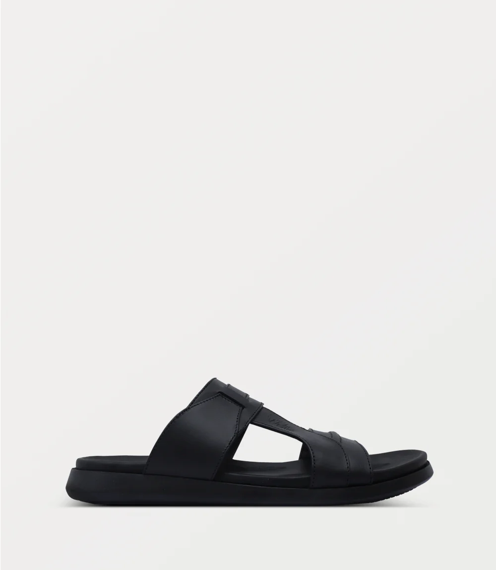 Men Slipper-BLACK