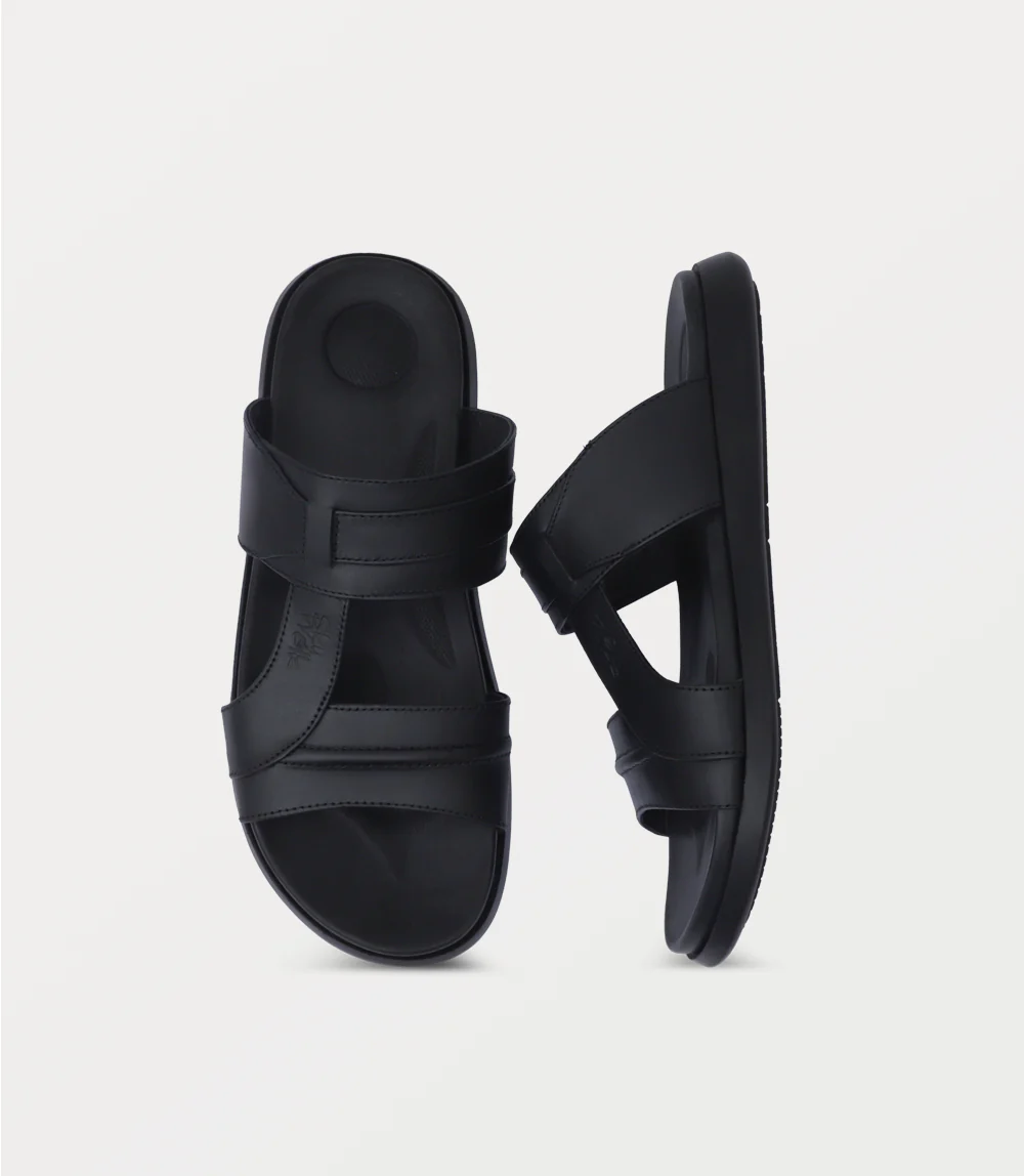Men Slipper-BLACK - Image 4