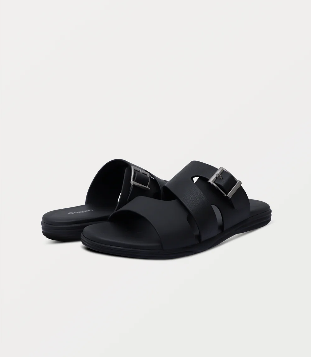 Men Slipper-BLACK - Image 3