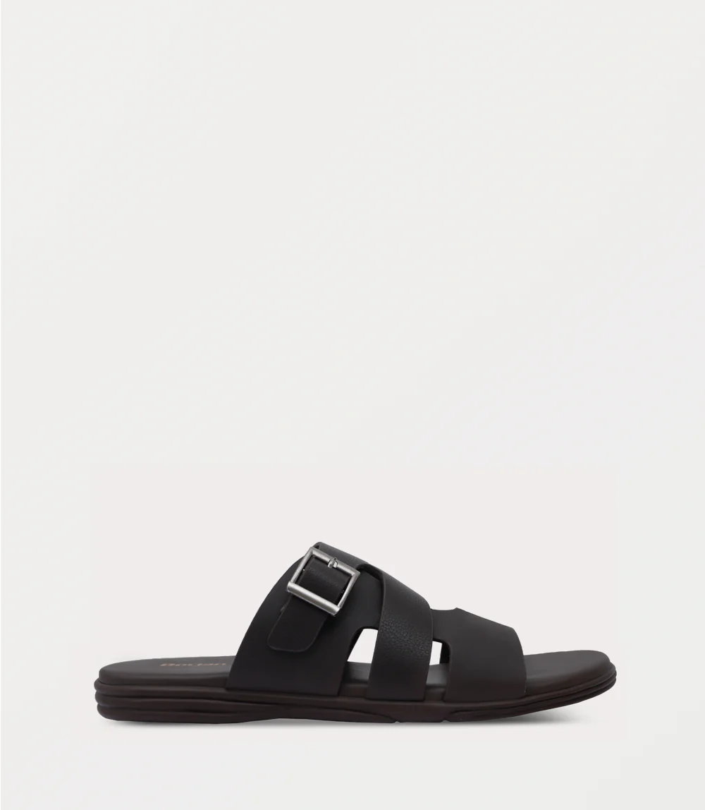 Men Slipper-ESPRESSO
