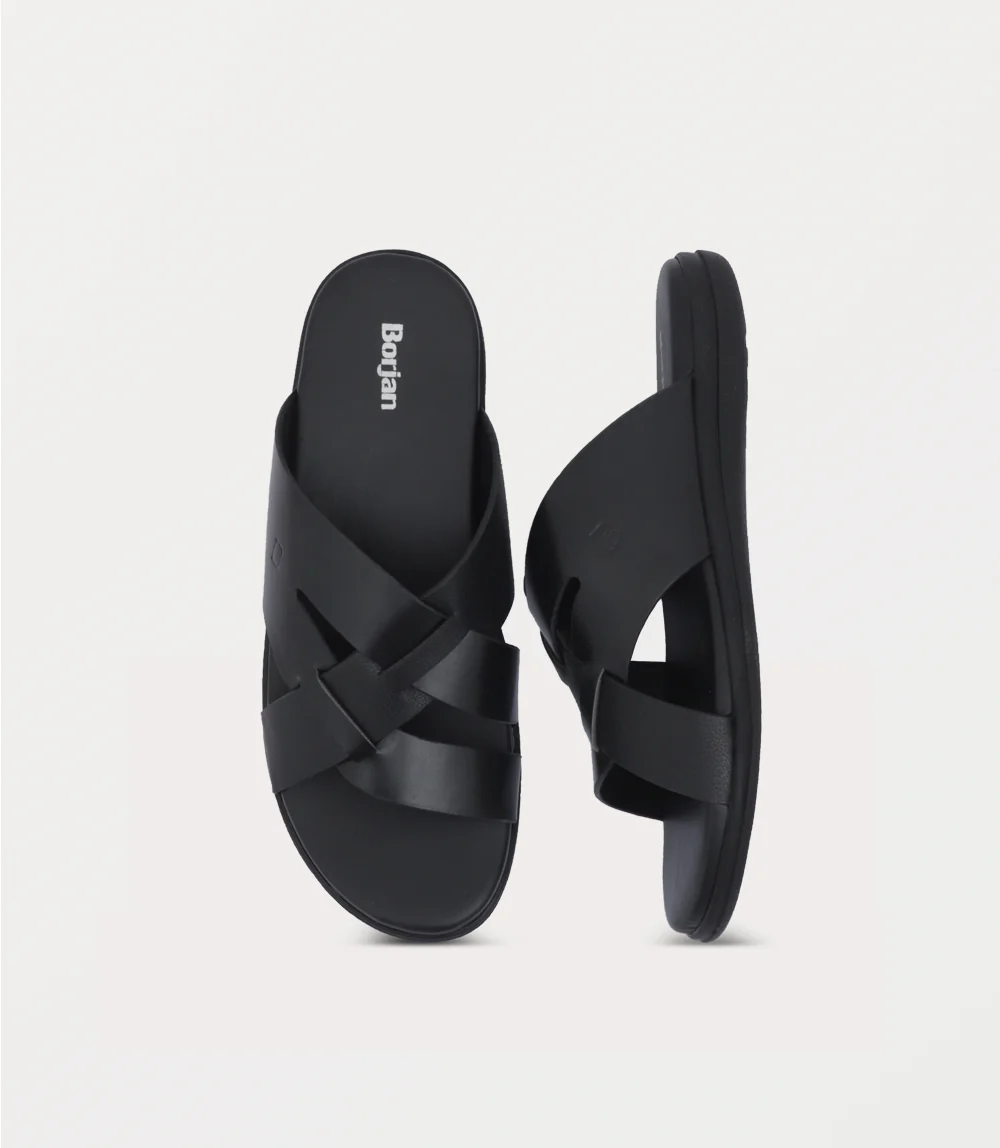 Men Slipper-BLACK - Image 4
