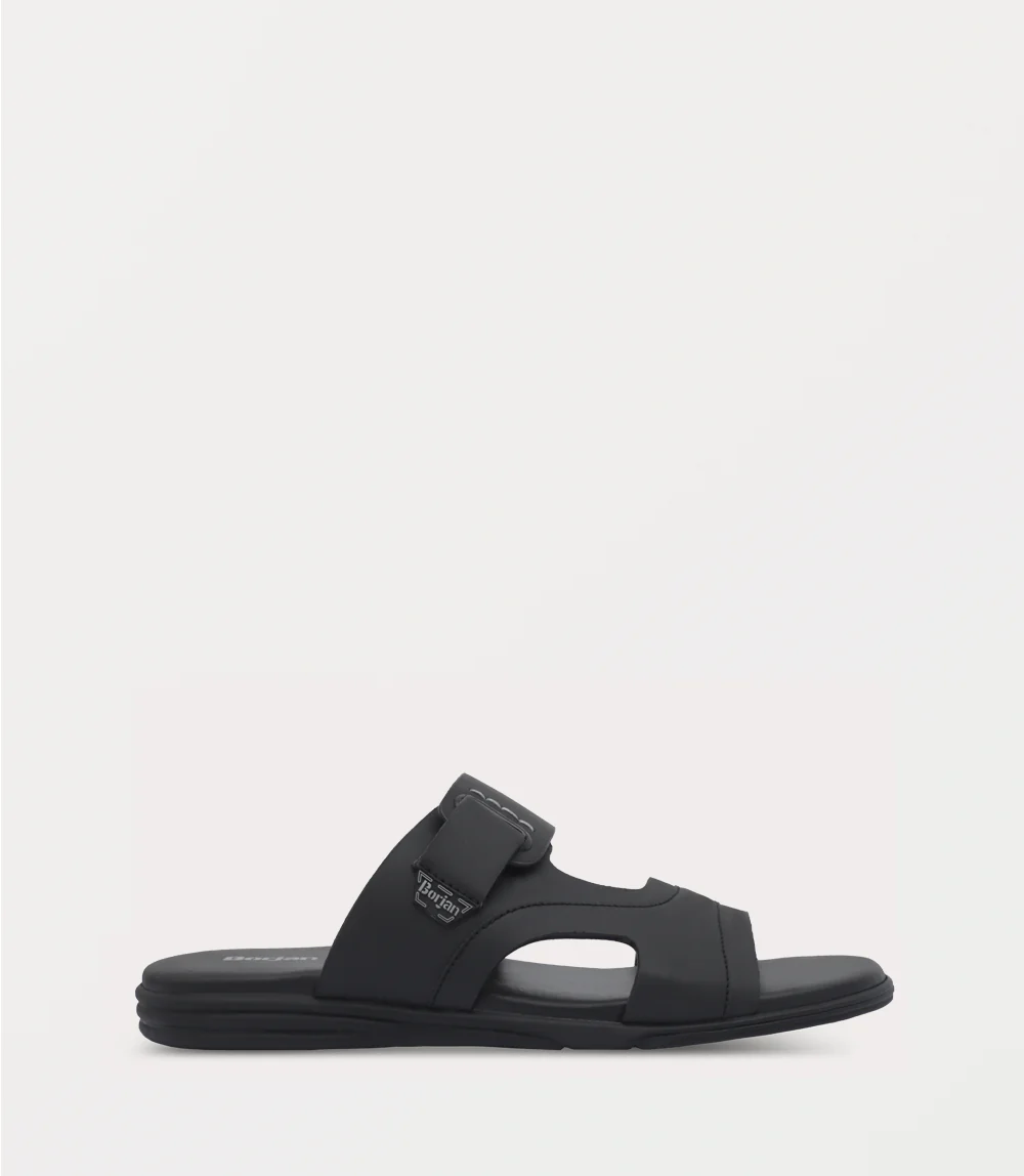 Men Slipper-BLACK