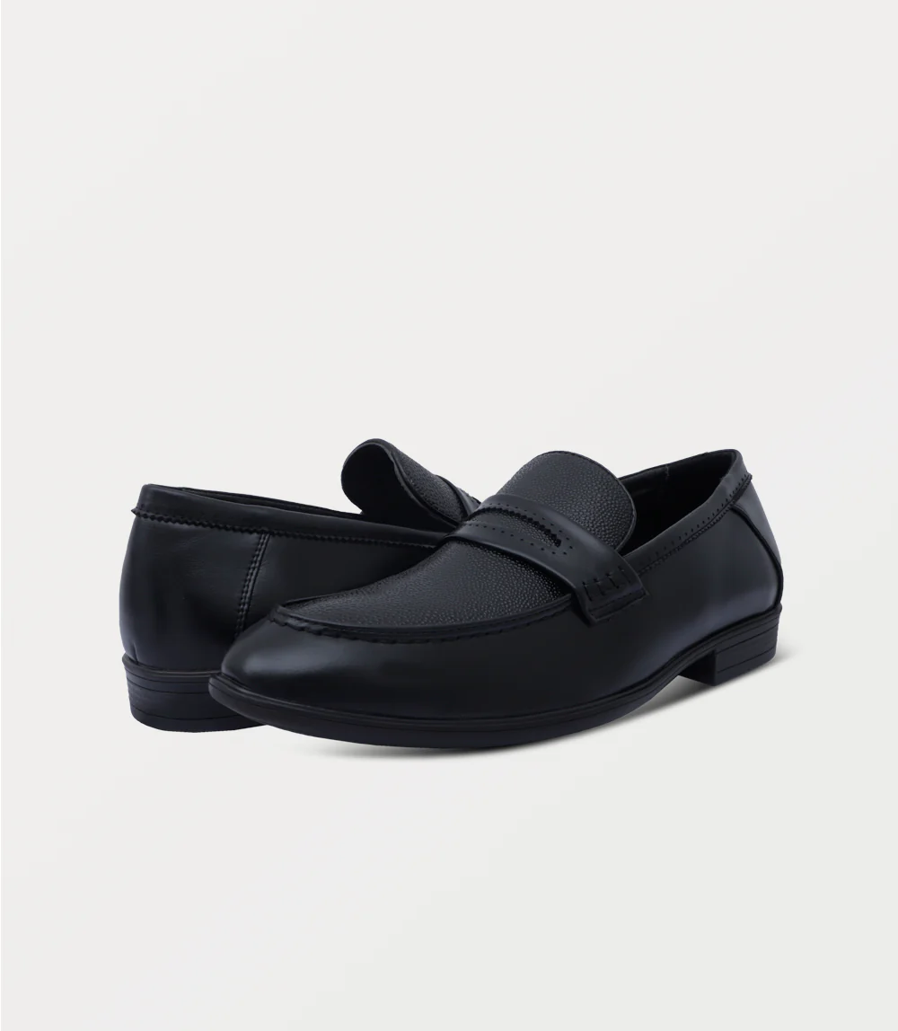 Men Slip On-BLACK - Image 3