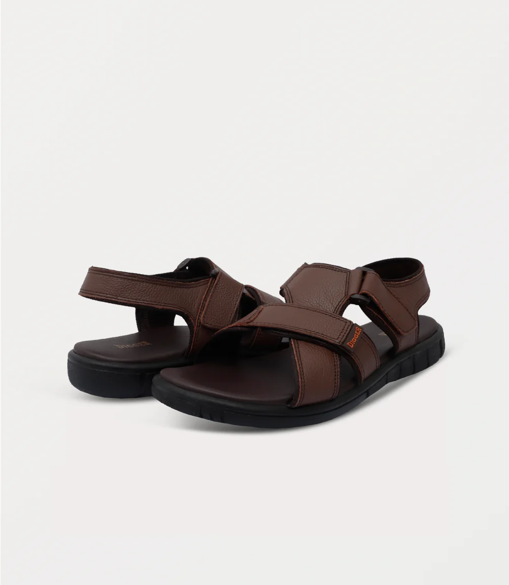 Men Sandal-BROWN - Image 3