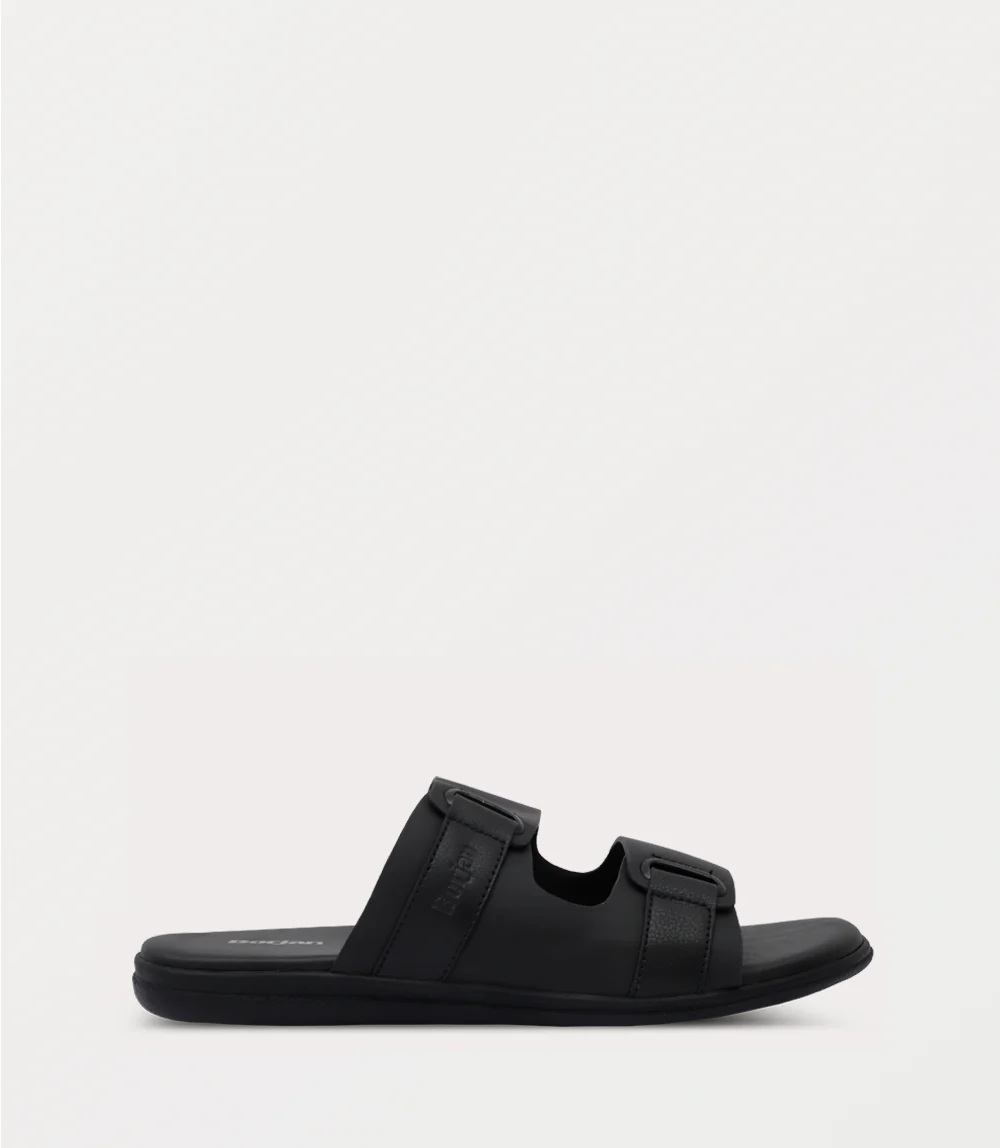 Men Slipper-BLACK