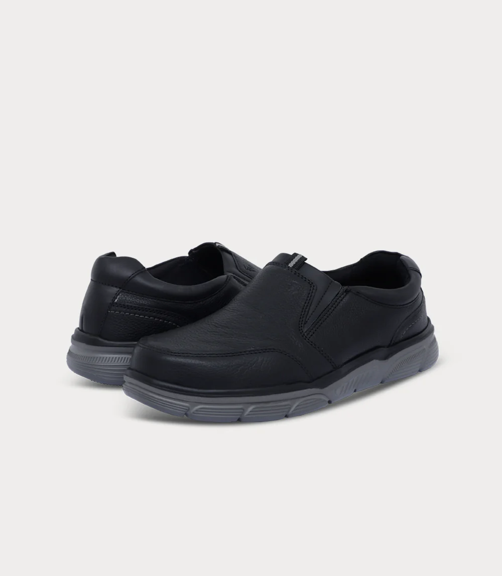 Men Slip On-BLACK - Image 3