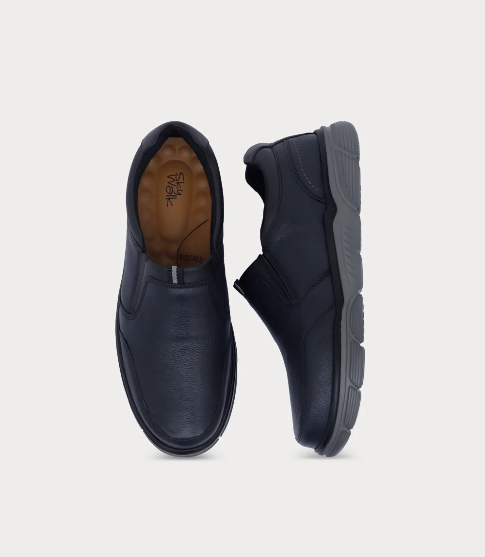 Men Slip On-NAVY - Image 4