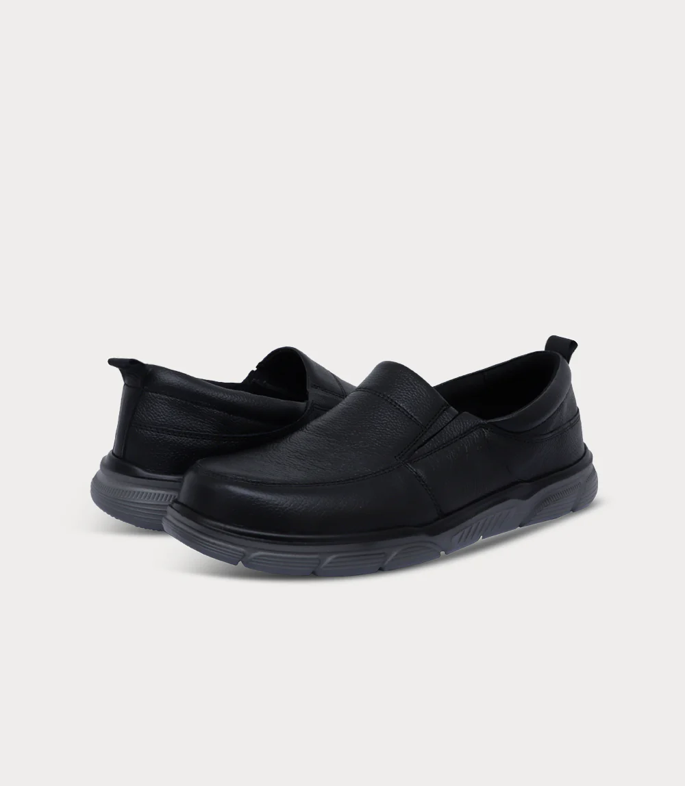 Men Slip On-BLACK - Image 3
