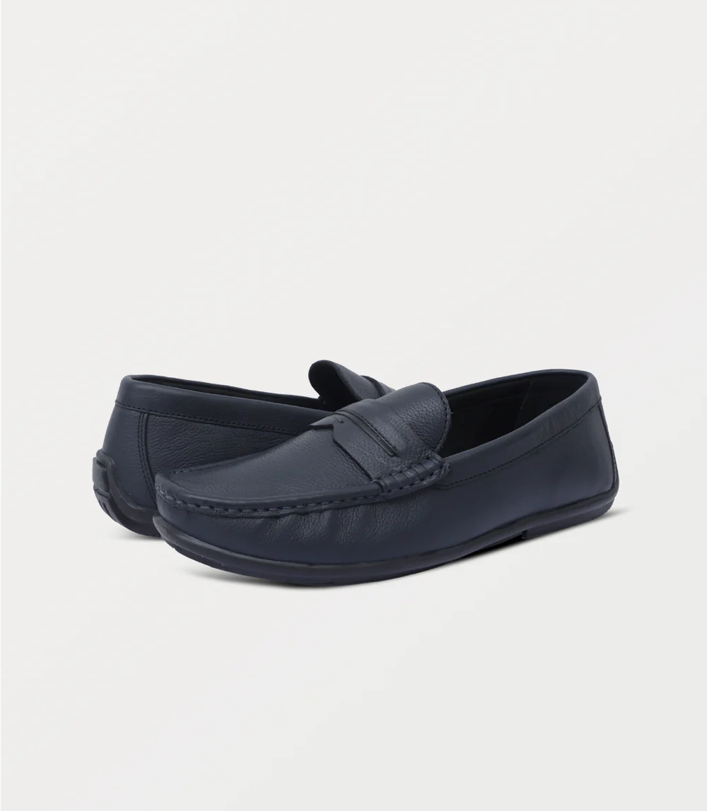 Men Slip On-NAVY - Image 3