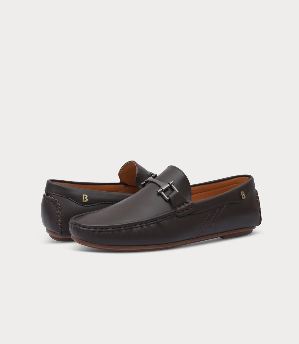 Men Moccasin-BROWN - Image 3