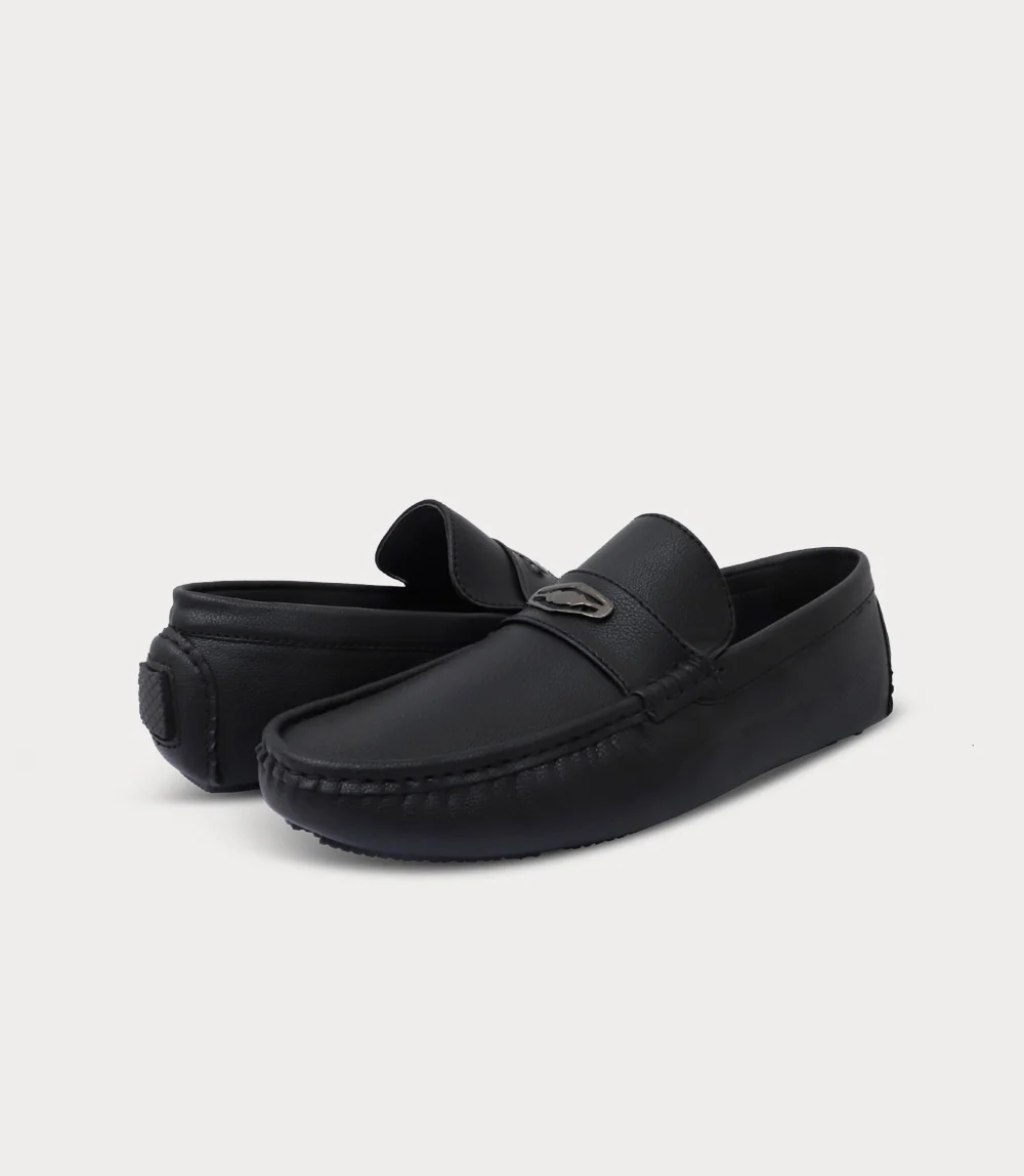 Men Moccasin-BLACK - Image 3