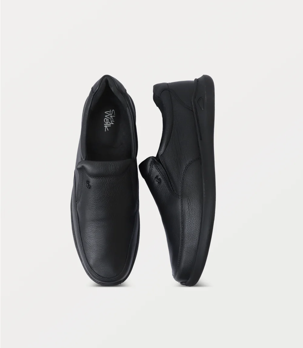 Men Slip On-BLACK - Image 4