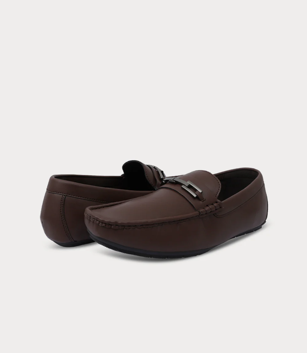 Men Moccasin-BROWN - Image 3