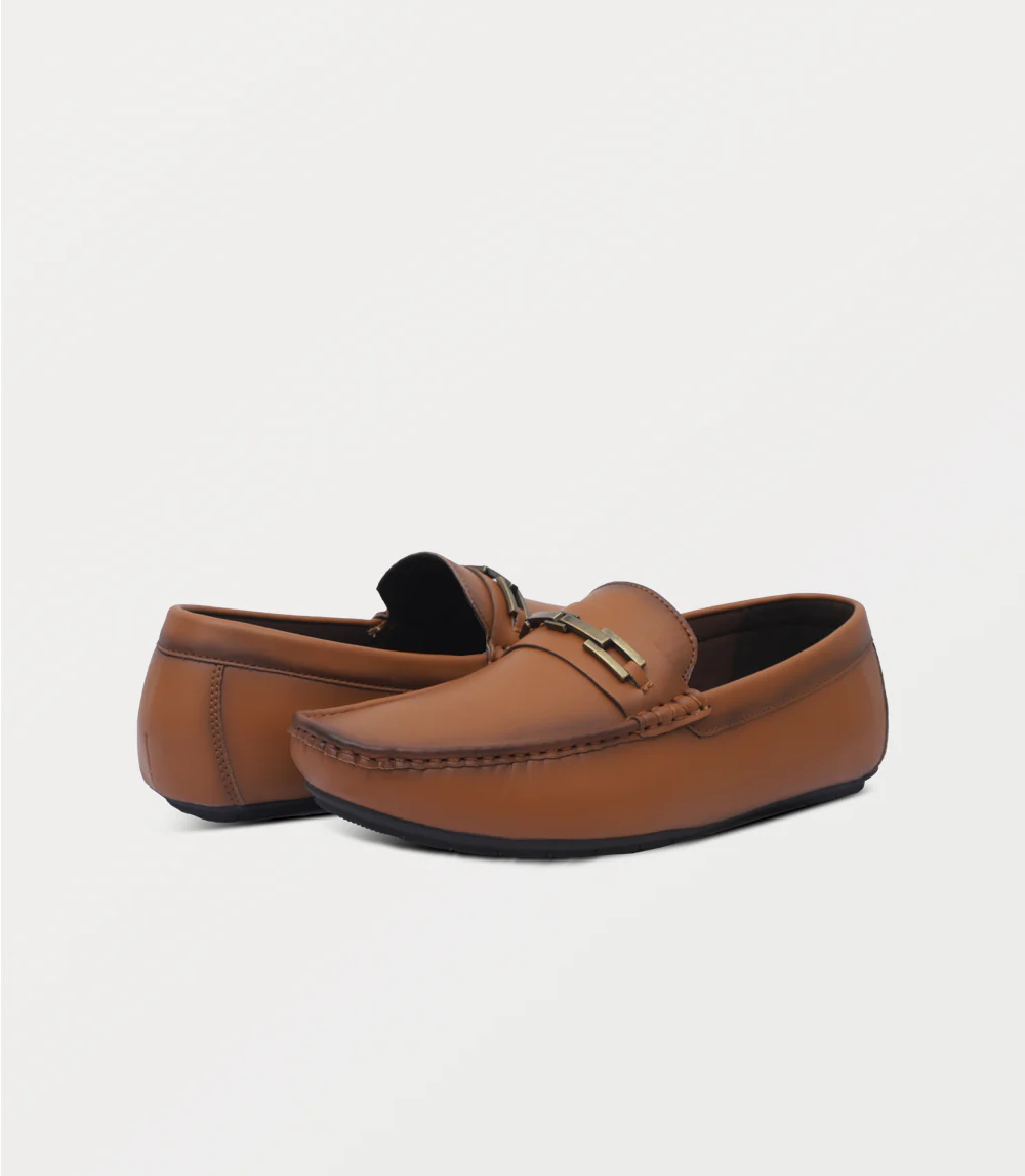 Men Moccasin-TAN - Image 3